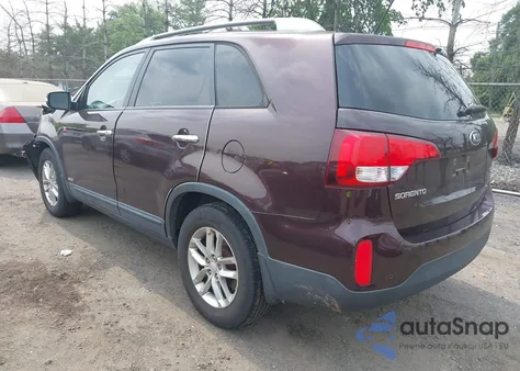 2015 Kia Sorento Lx из США, поврежденный, VIN 5XYKTCA63FG555029